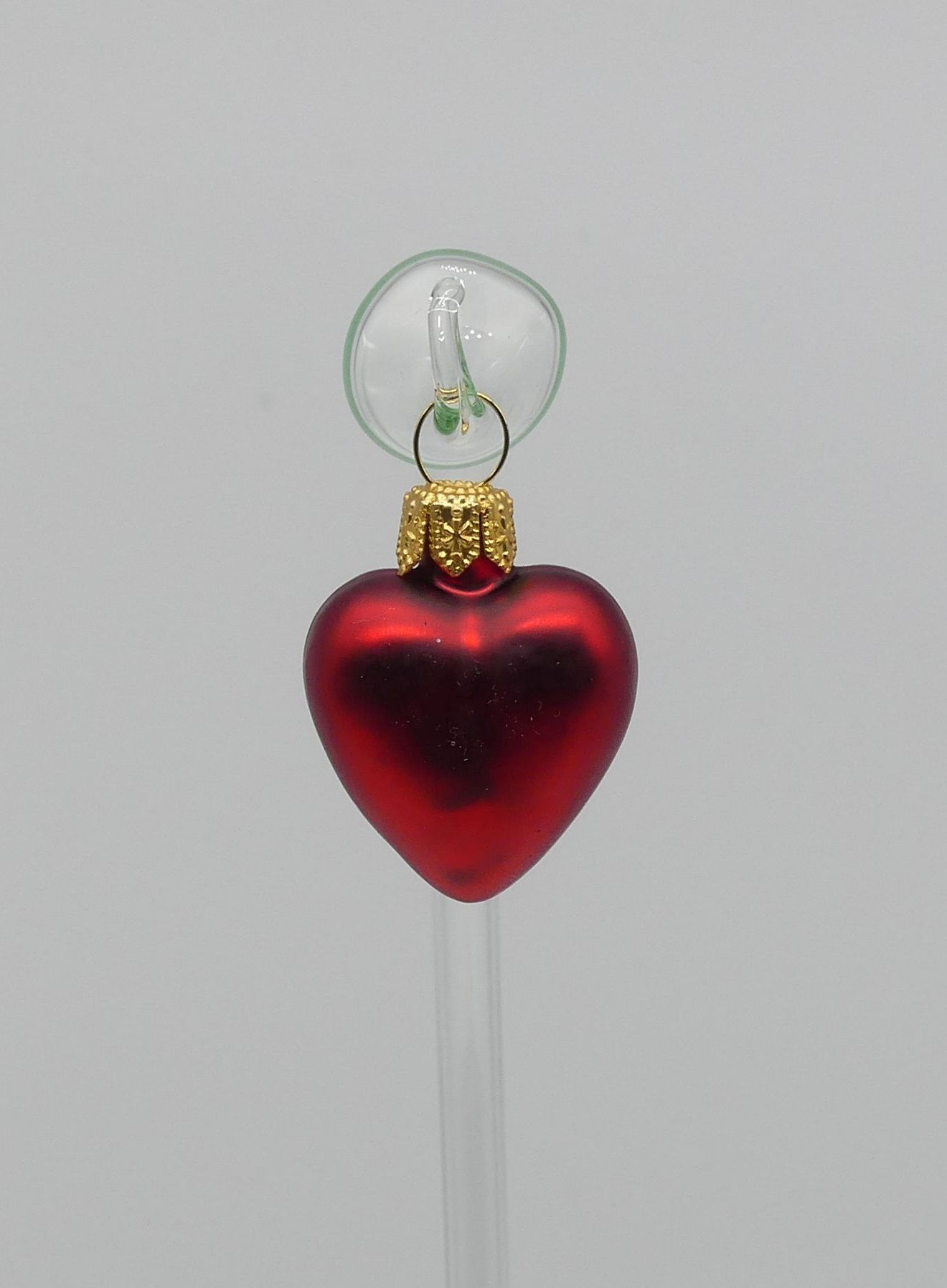 Herz Glasfigur Antik & Modern