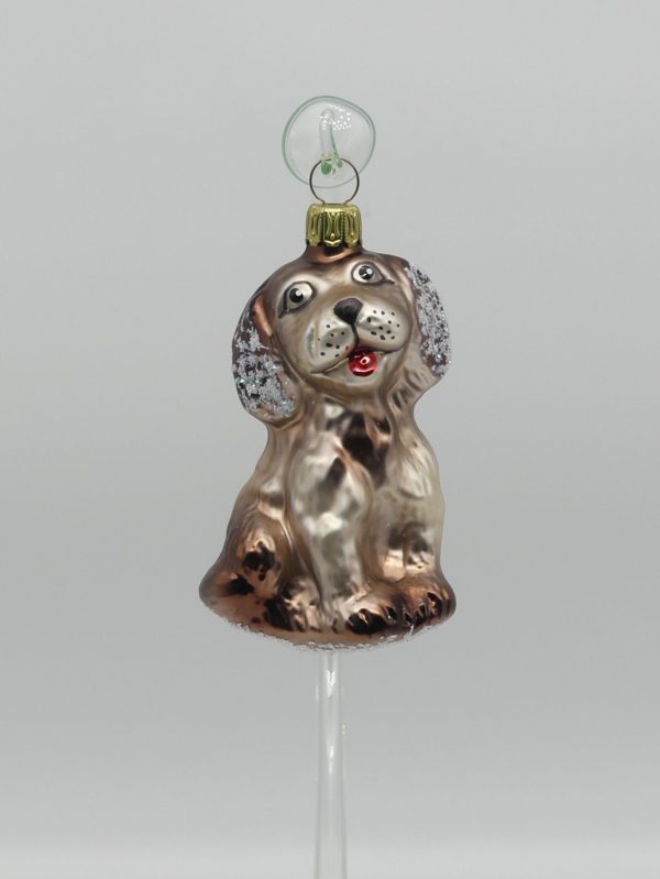 Hund Glasfigur Antik & Modern