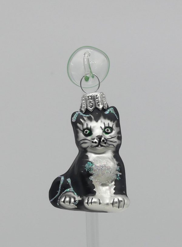 Katze Glasfigur Antik & Modern