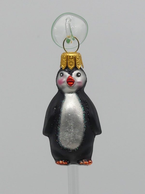 Pinguin Glasfigur Antik & Modern