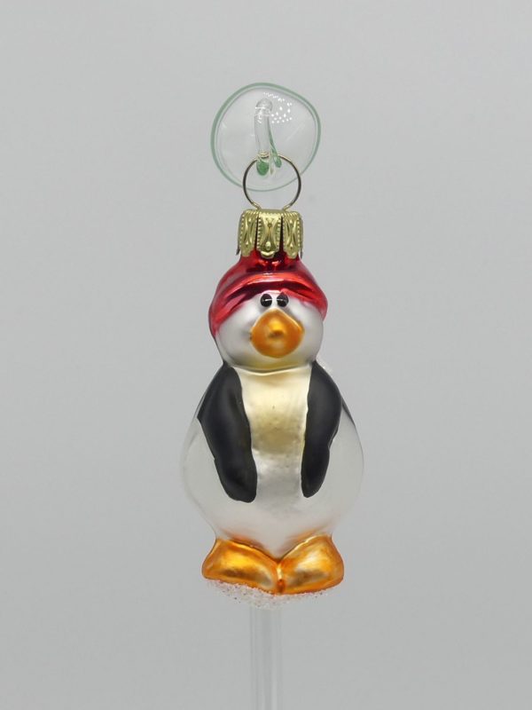 Pinguin Glasfigur Antik & Modern