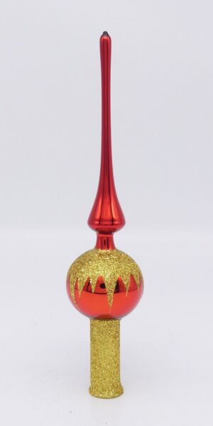 Spitze 4 cm rot Weihnachtsschmuck Antik & Modern