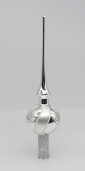 Spitze 7cm silber Weihnachtsschmuck Antik & Modern