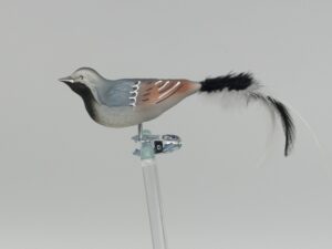 Bachstelze Lauschaer Glashandwerk Vogelfigur Antik & Modern