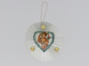 Glasseidestern gross Weihnachtsschmuck Antik & Modern