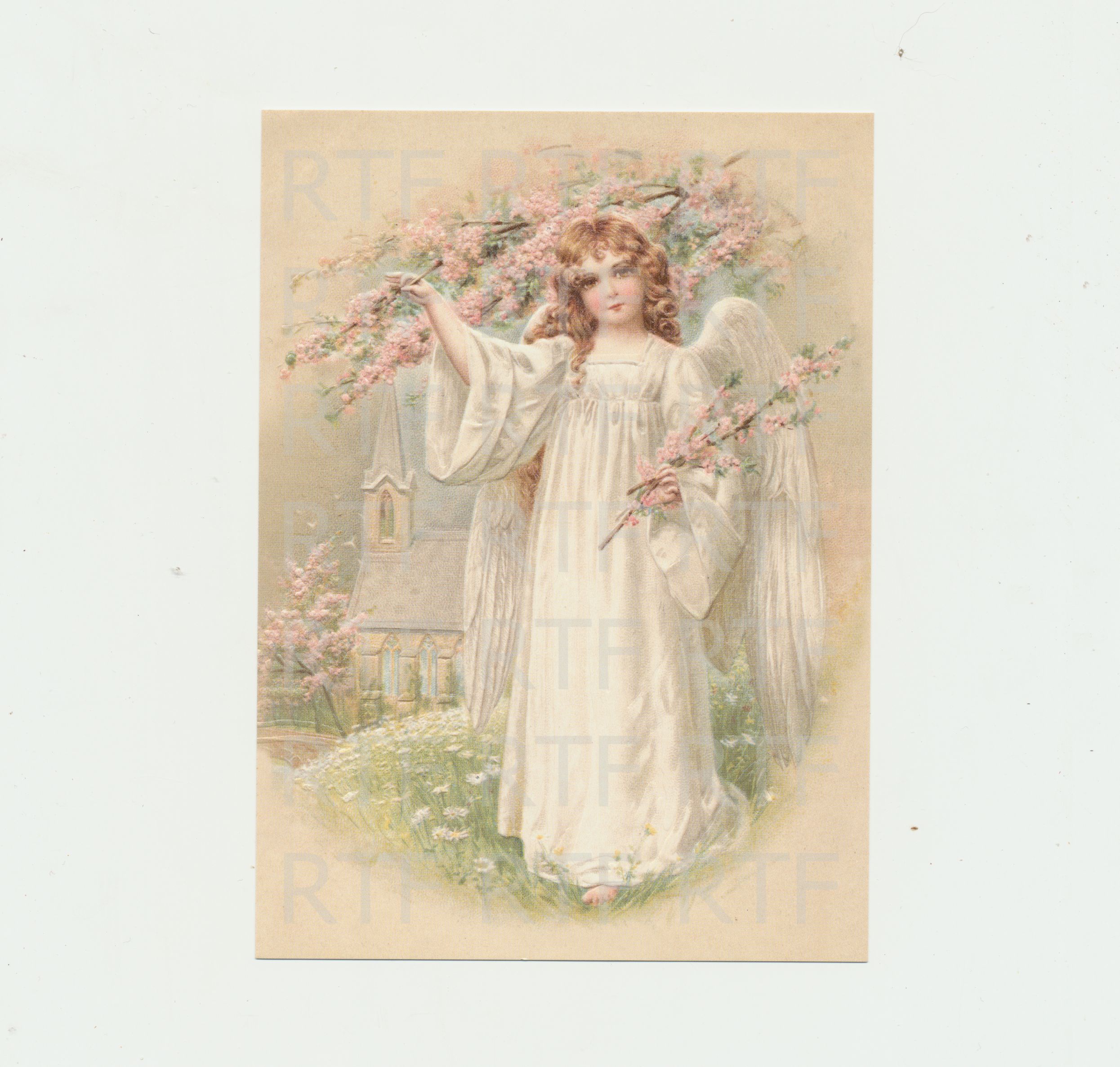 Nostalgische Grußkarte 3051 Antik & Modern