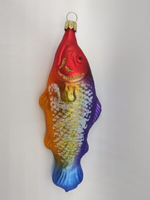 Forelle Lauschauer Glashandwerk Glasfigur Antik & Modern