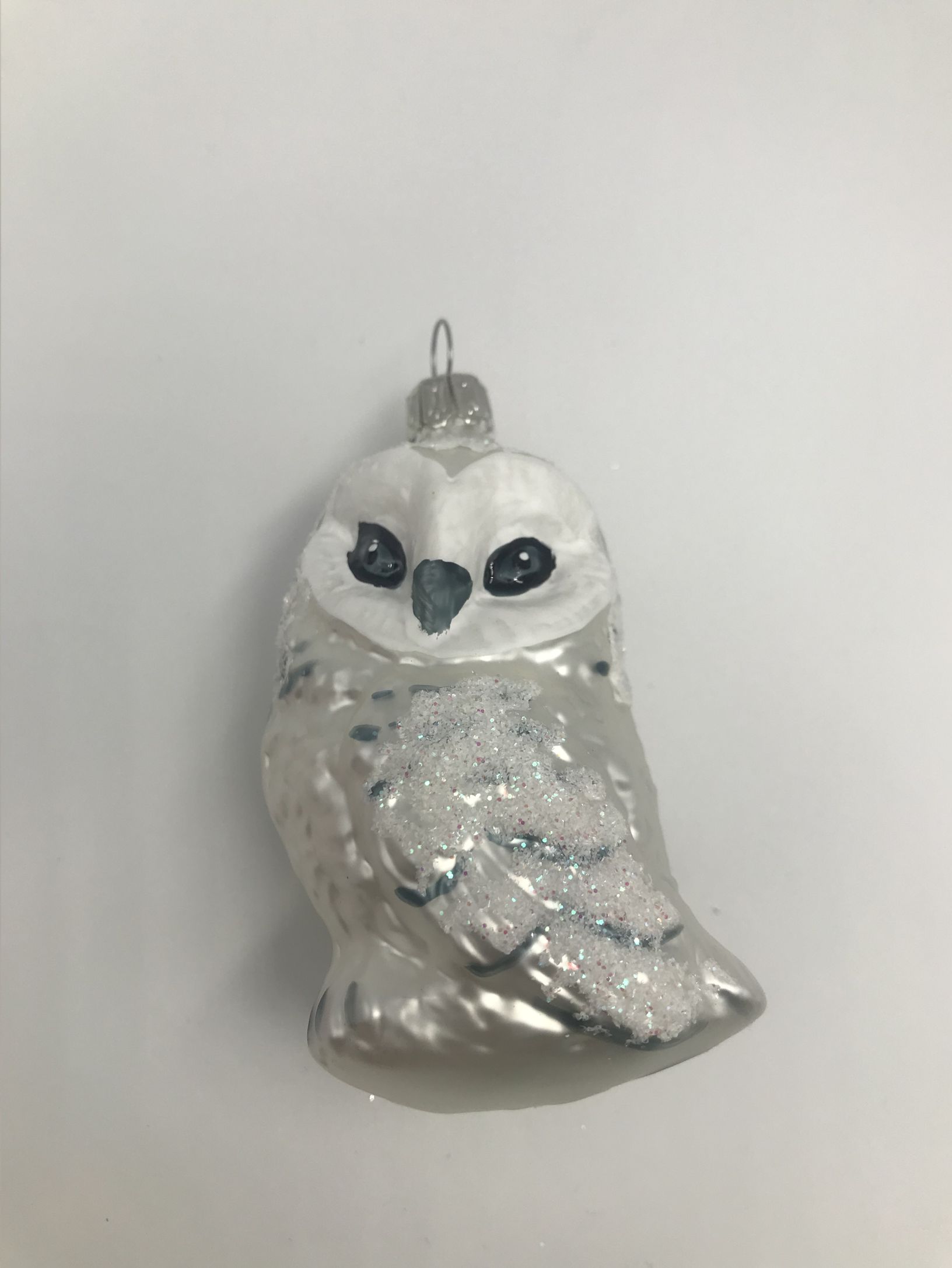 Schneekauz Schneekauz Glasfigur Lauschauer Glashandwerk Antik & Modern