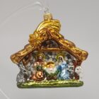 Krippe Glasfigur