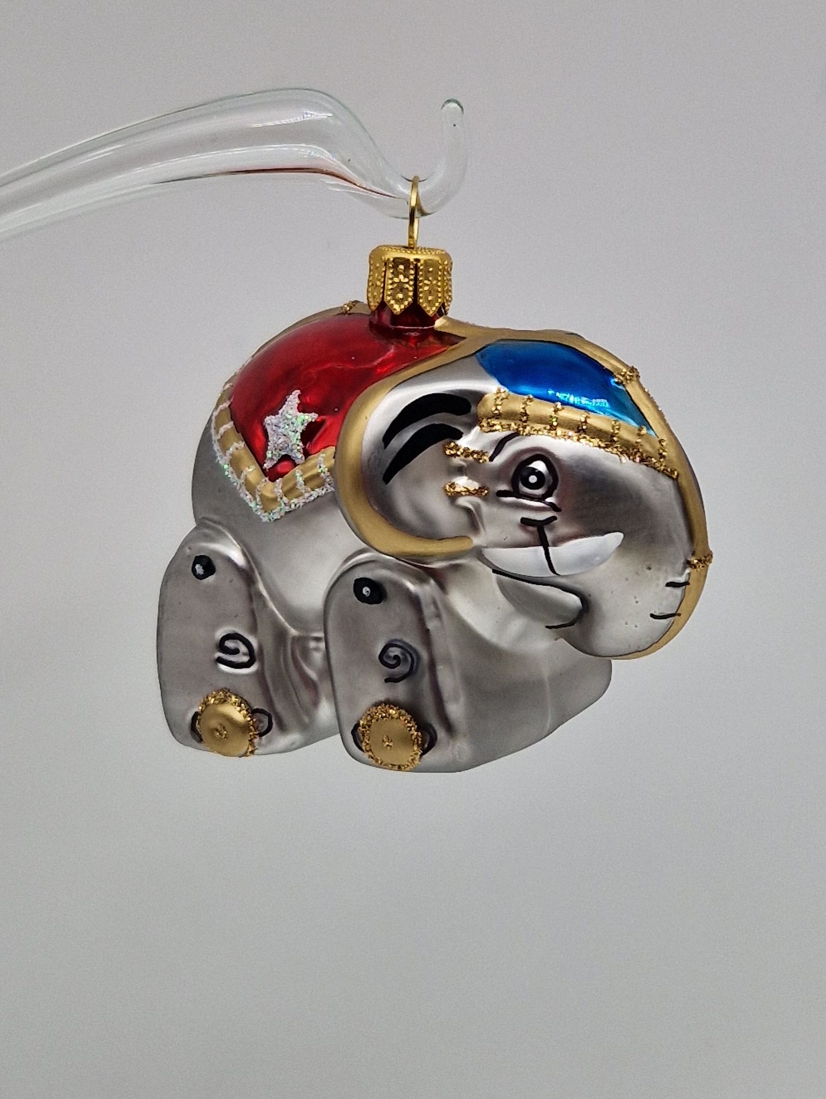 Elefant Glasfigur