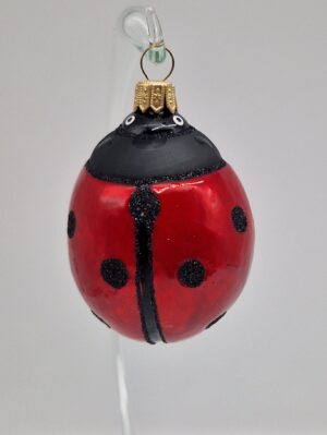 Marienkäfer Glasfigur