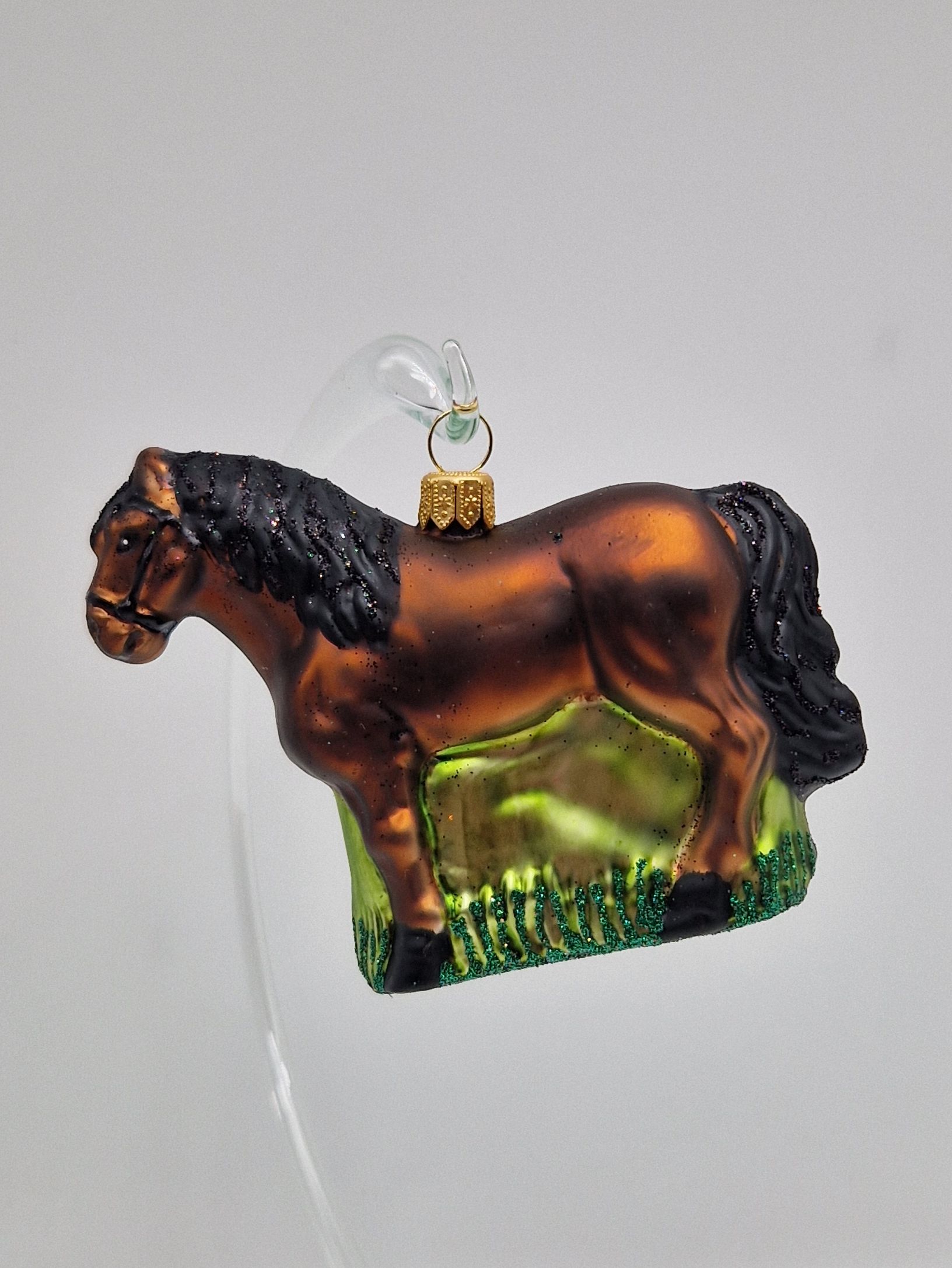Pferd Glasfigur