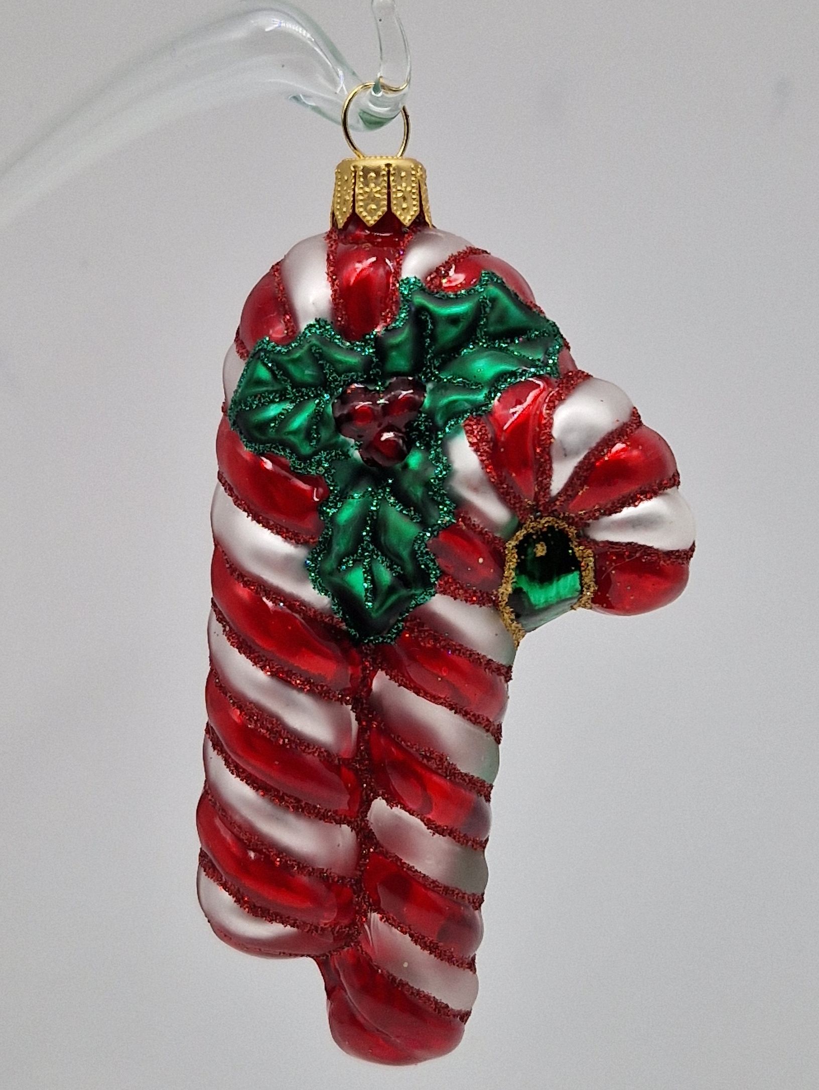Zuckerstange hinten Glasfigur