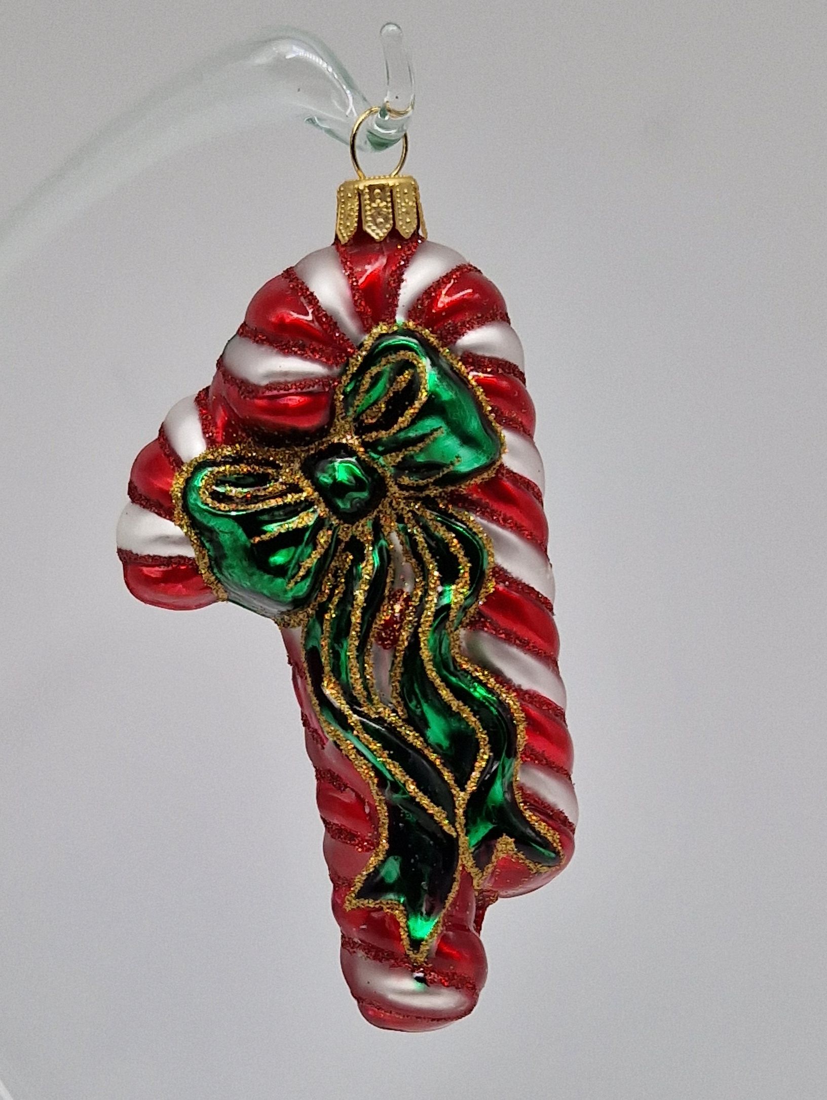 Zuckerstangen vorne Glasfigur